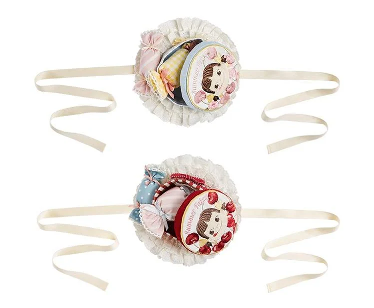 Summer Fairy - IP Collab Kawaii Lolita JSK Shirt Candy Box Hat - Image 40
