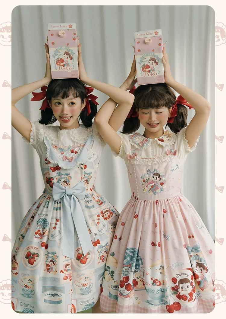 Summer Fairy - IP Collab Kawaii Lolita JSK Shirt Candy Box Hat - Image 5