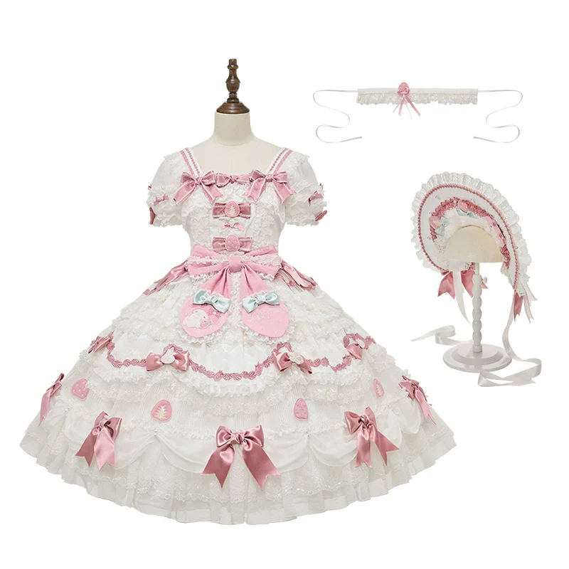 IP Collaboration Sweet Lolita Dress, Gorgeous OP & Slim JSK - Image 10