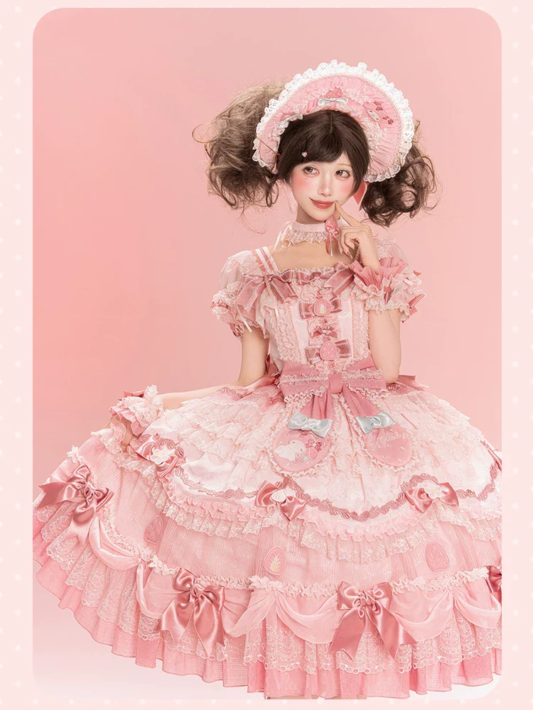 IP Collaboration Sweet Lolita Dress, Gorgeous OP & Slim JSK - Image 15
