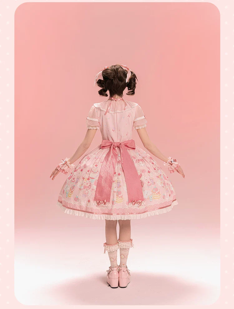 IP Collaboration Sweet Lolita Dress, Gorgeous OP & Slim JSK - Image 24