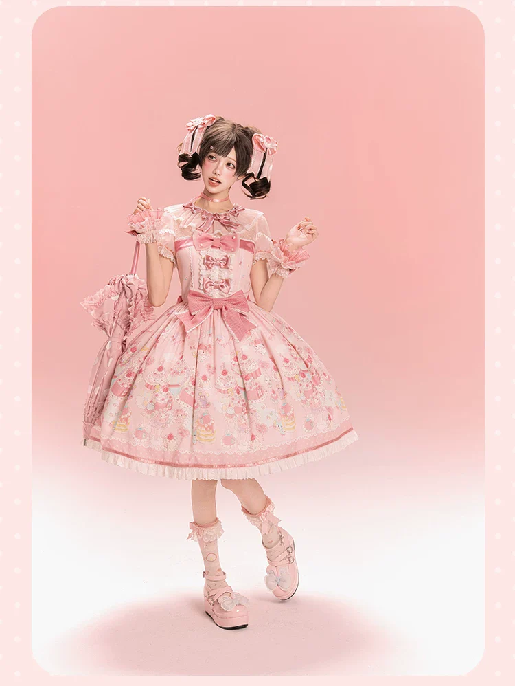 IP Collaboration Sweet Lolita Dress, Gorgeous OP & Slim JSK - Image 25