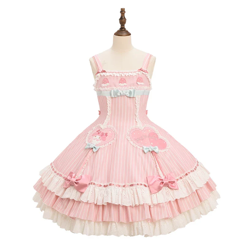 IP Collaboration Sweet Lolita Dress, Gorgeous OP & Slim JSK - Image 4
