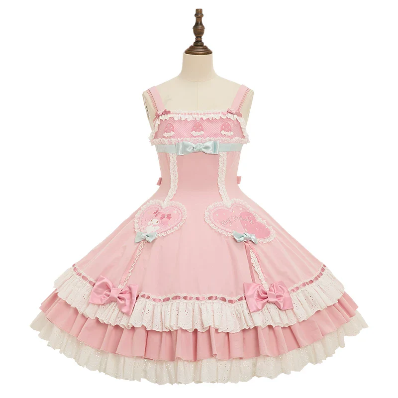 IP Collaboration Sweet Lolita Dress, Gorgeous OP & Slim JSK - Image 5