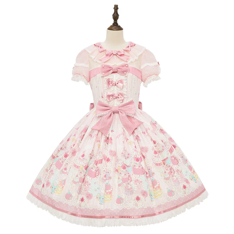 IP Collaboration Sweet Lolita Dress, Gorgeous OP & Slim JSK - Image 6