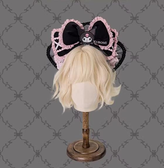 IP Collaboration Sweet Lolita JSK Dress Set,Kuromi Details - Image 21