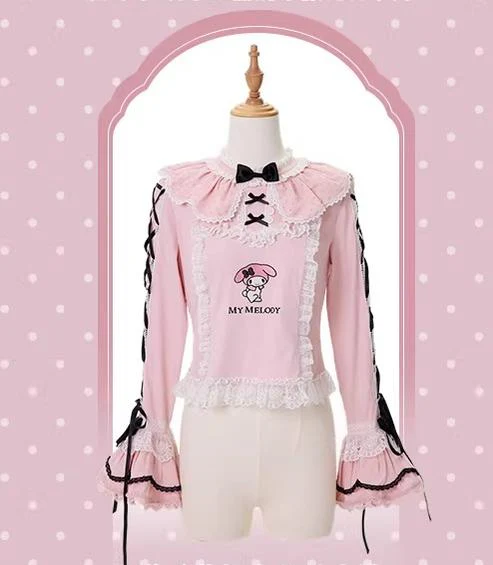 IP Collaboration Sweet Lolita JSK Dress Set, Melody Details - Image 15