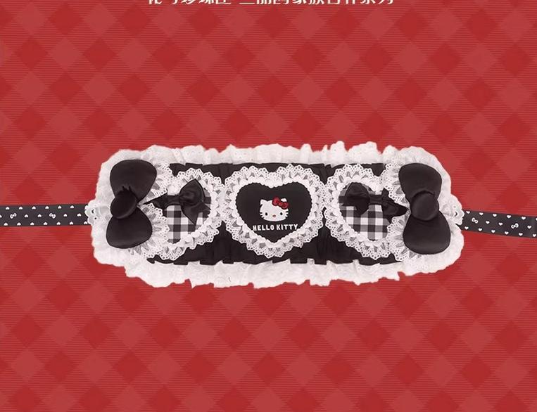 IP Collaboration Sweet Lolita OP Dress, Kitty Details - Image 34