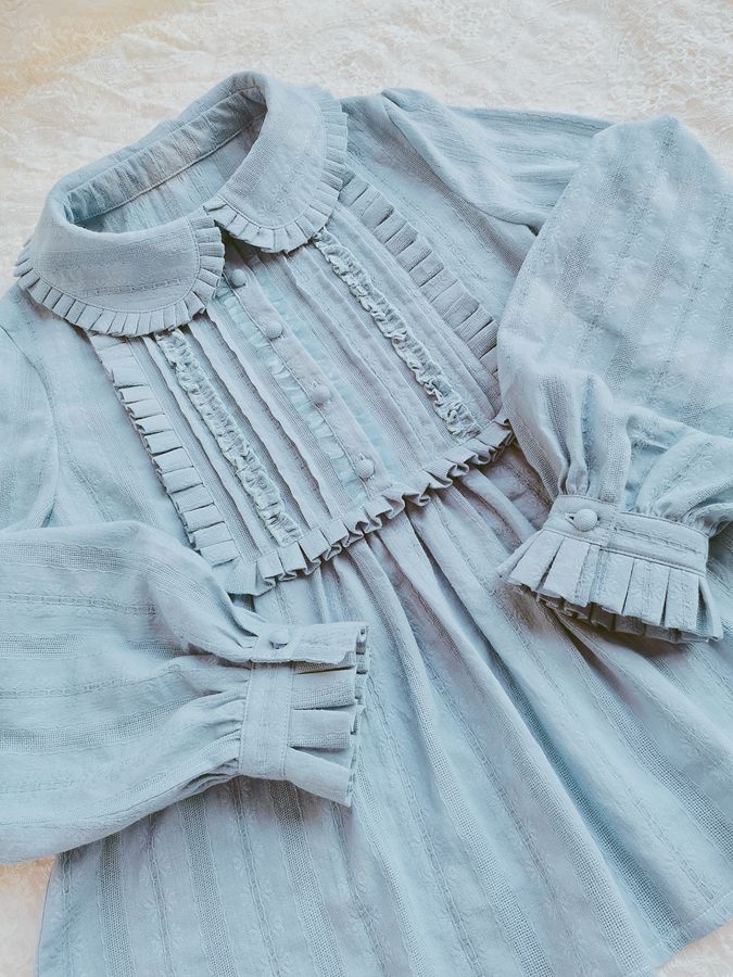 J-fashion Ruffle Cotton Lolita Blouse - Image 13