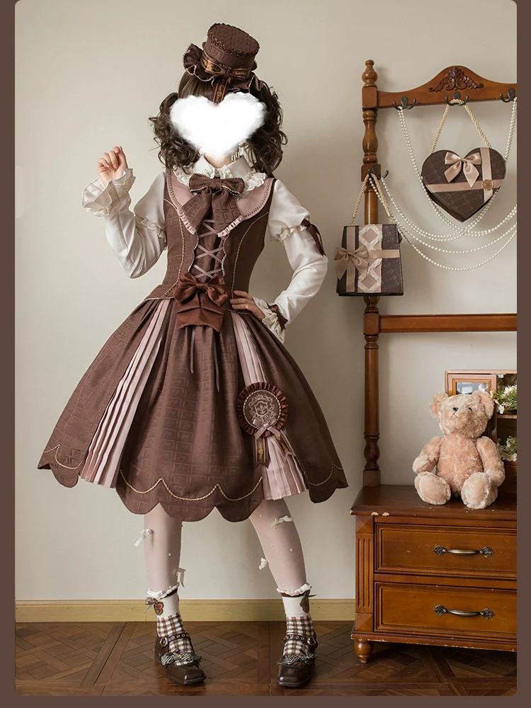Alice Girl - Bear Chocolate Slab - Jacquard Classic Lolita Accessories - Image 20