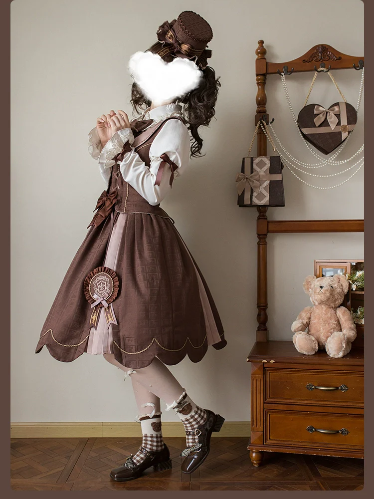 Alice Girl - Bear Chocolate Slab - Jacquard Classic Lolita Accessories - Image 22