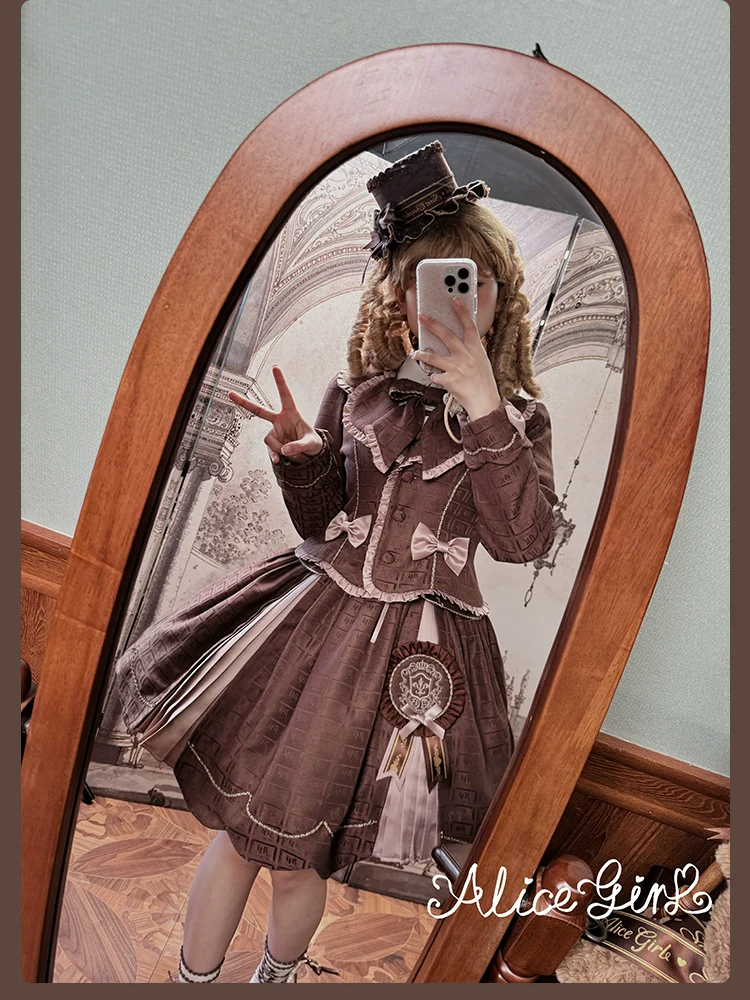Alice Girl - Bear Chocolate Slab - Jacquard Classic Lolita Accessories - Image 32