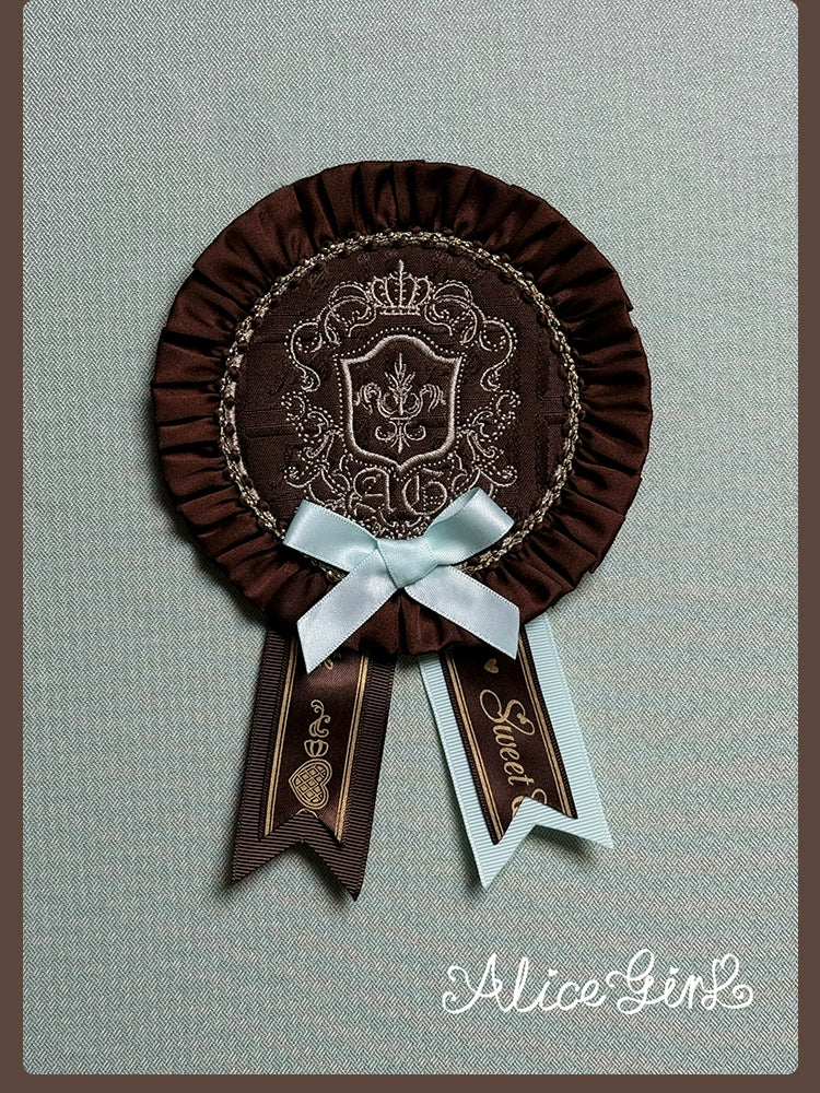 Alice Girl - Bear Chocolate Slab - Jacquard Classic Lolita Accessories - Image 6