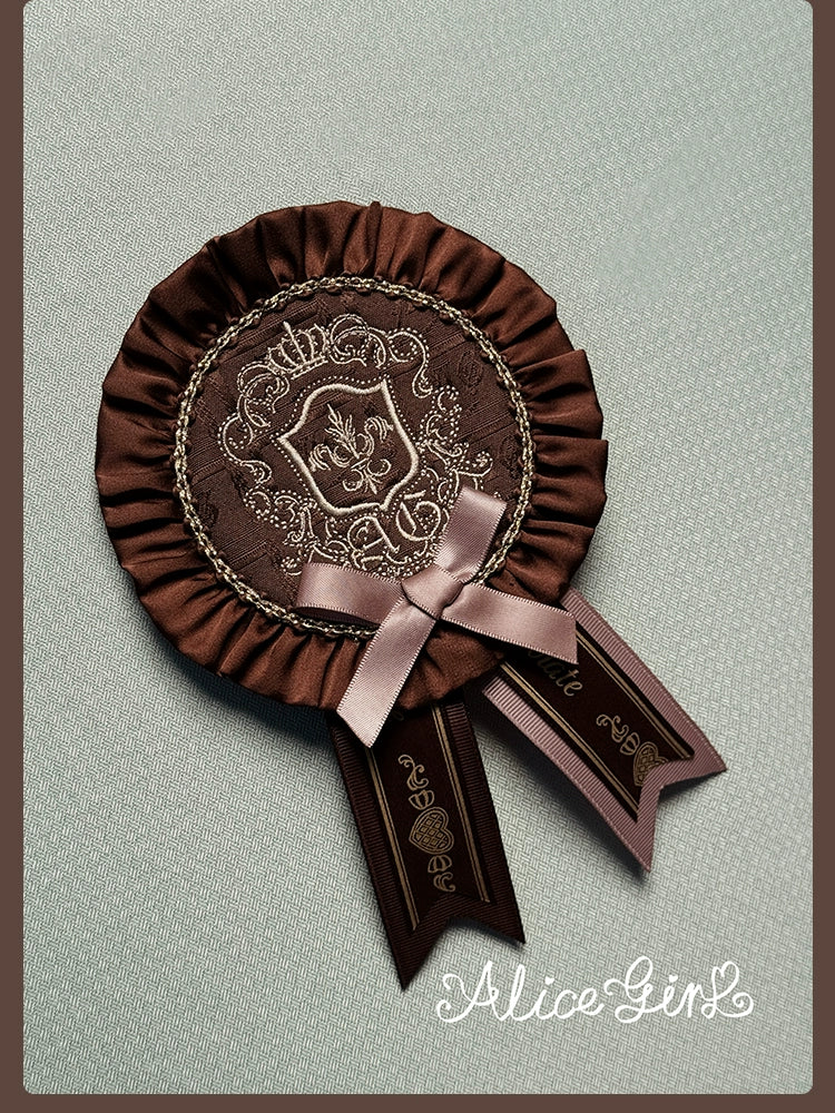 Alice Girl - Bear Chocolate Slab - Jacquard Classic Lolita Accessories - Image 7