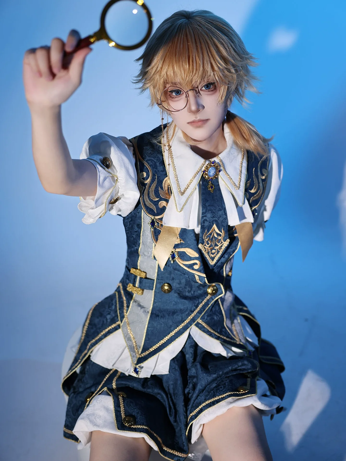 Contract Magic - Jacquard Ouji Lolita Vest Outfit - Image 4