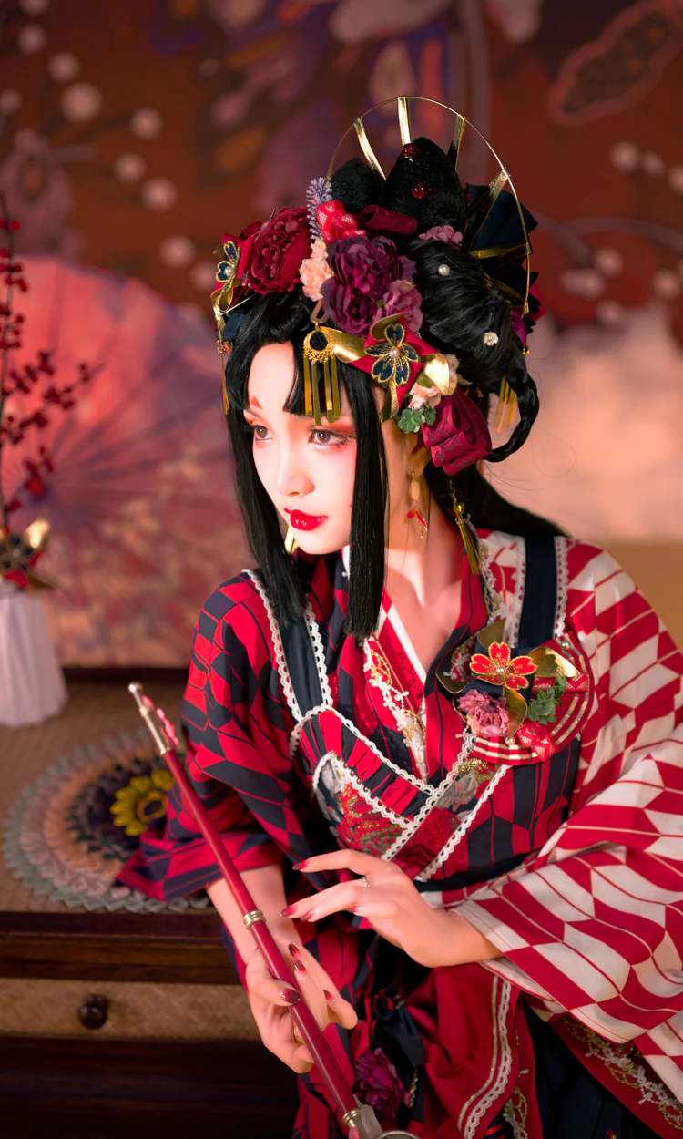 Youruipai - Japanese Wa Lolita Tea Party Red Dress - Image 16