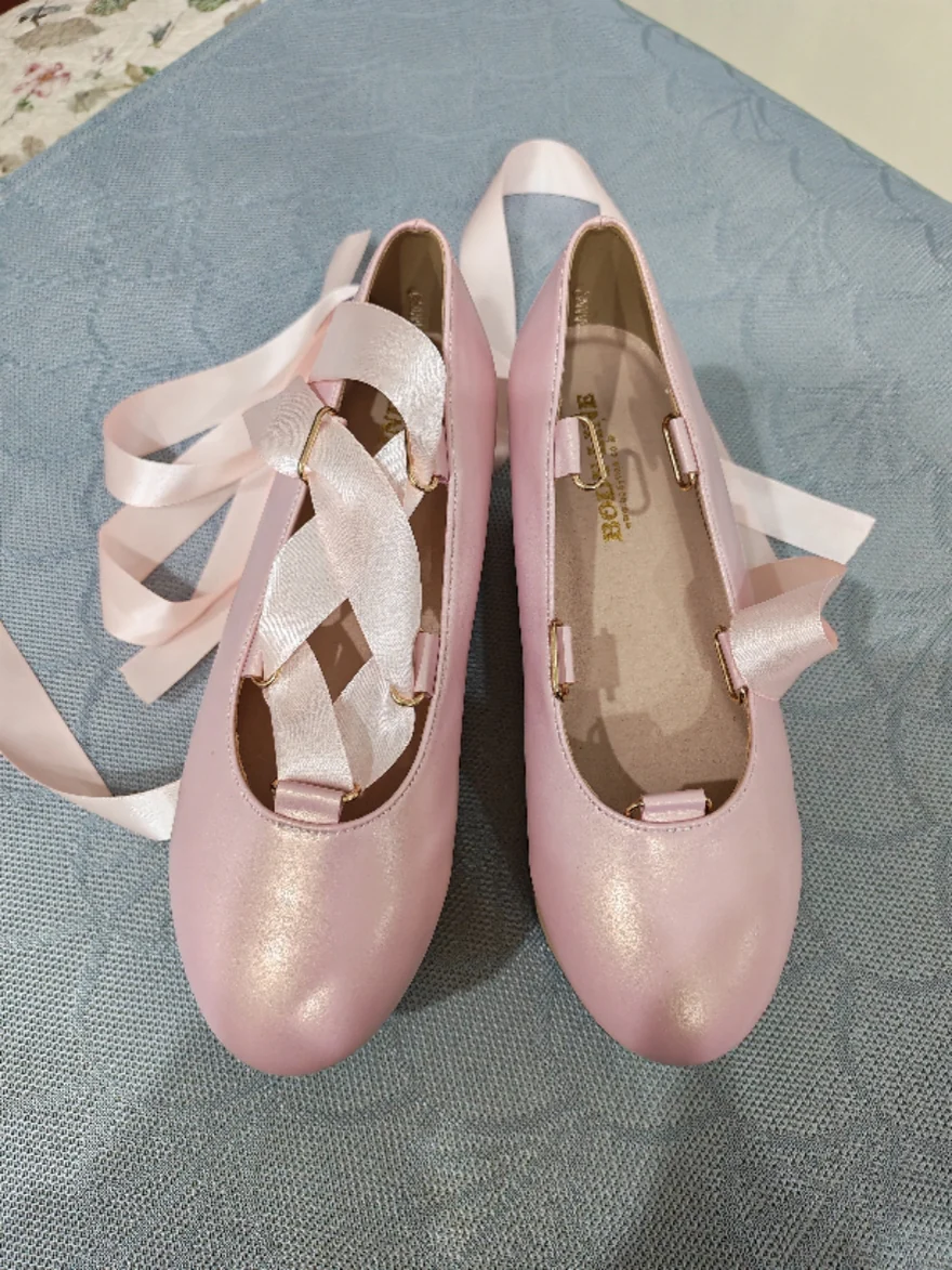 Japanese Style Wooden Platform Wa Lolita Shoes - Image 11