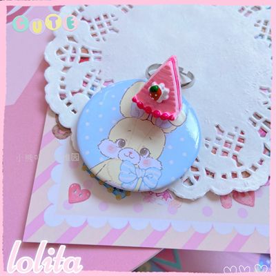 Kawaii Cake Heart Star Strawberry Lolita Rings - Image 16