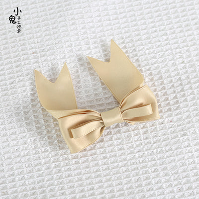 Xiaogui - Kawaii J-fashion Lolita Bow Clip - Image 12