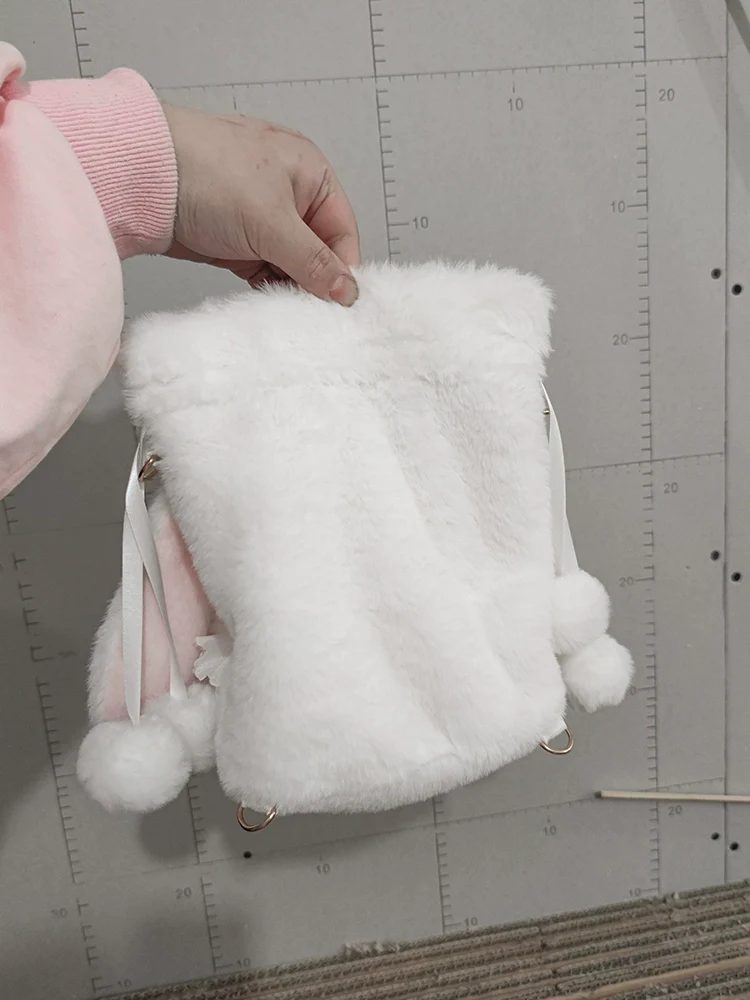 Bear Star - Kawaii Lolita Bag Handmade Bunny Crossbody Shoulders Bags - Image 17
