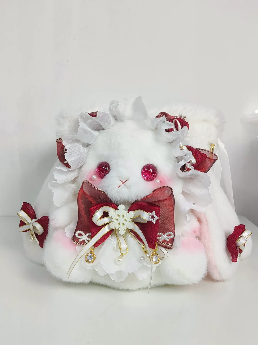 Bear Star - Kawaii Lolita Bag Handmade Bunny Crossbody Shoulders Bags - Image 2