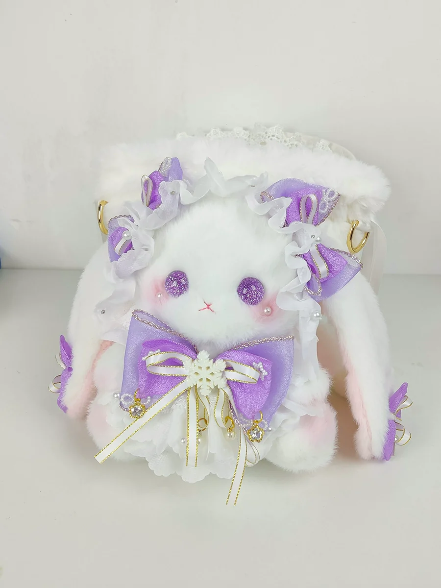 Bear Star - Kawaii Lolita Bag Handmade Bunny Crossbody Shoulders Bags - Image 3