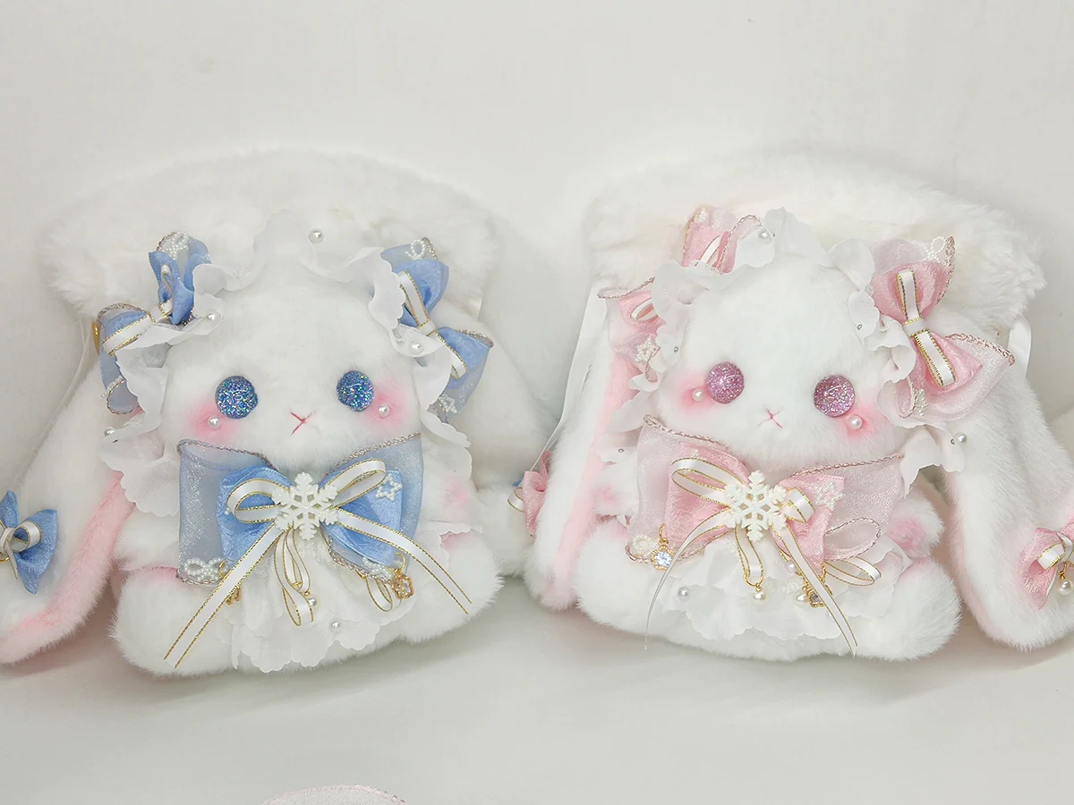 Bear Star - Kawaii Lolita Bag Handmade Bunny Crossbody Shoulders Bags - Image 8