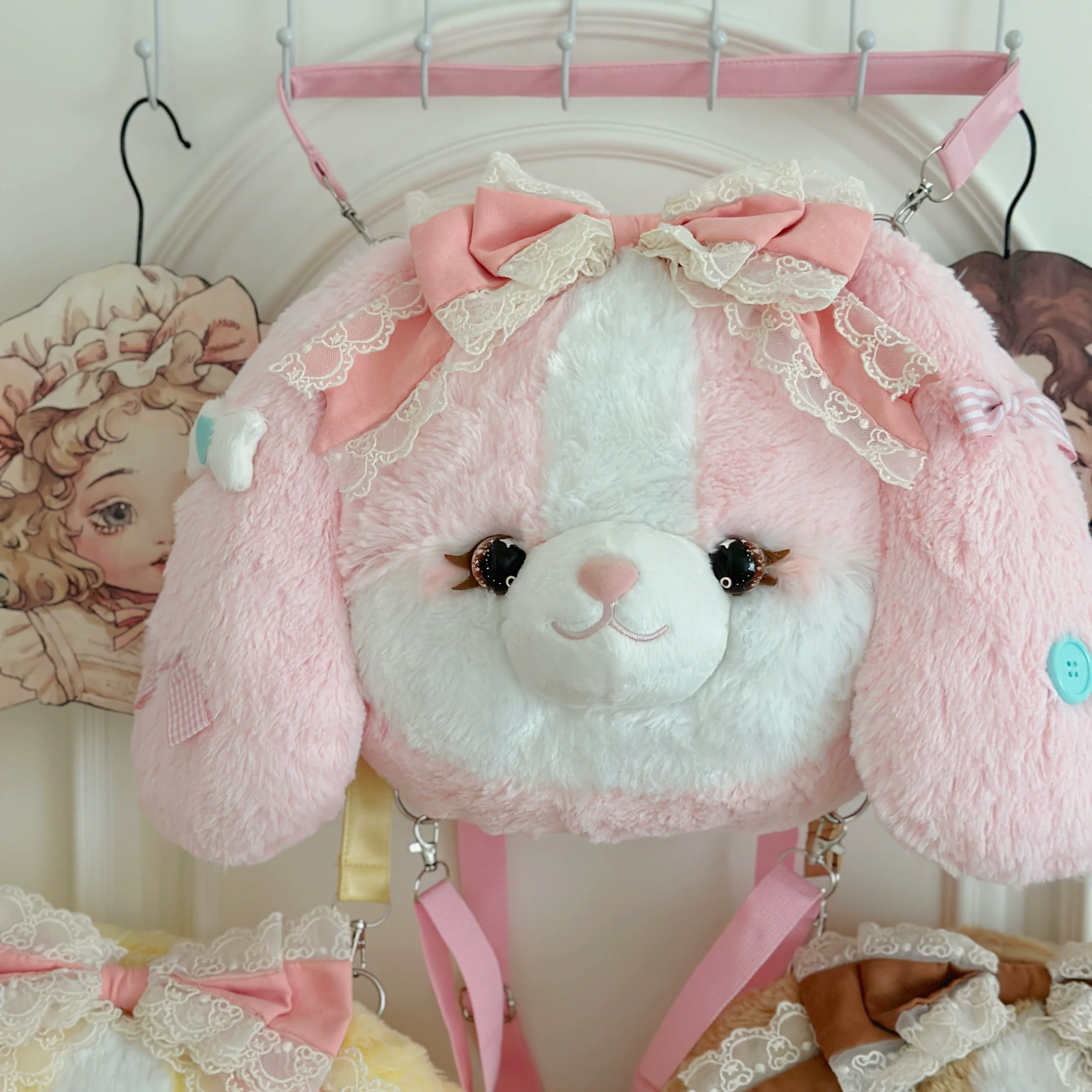 Mango Dango - Pakcoco - Kawaii Lolita Bag, Plush Backpack - Image 12
