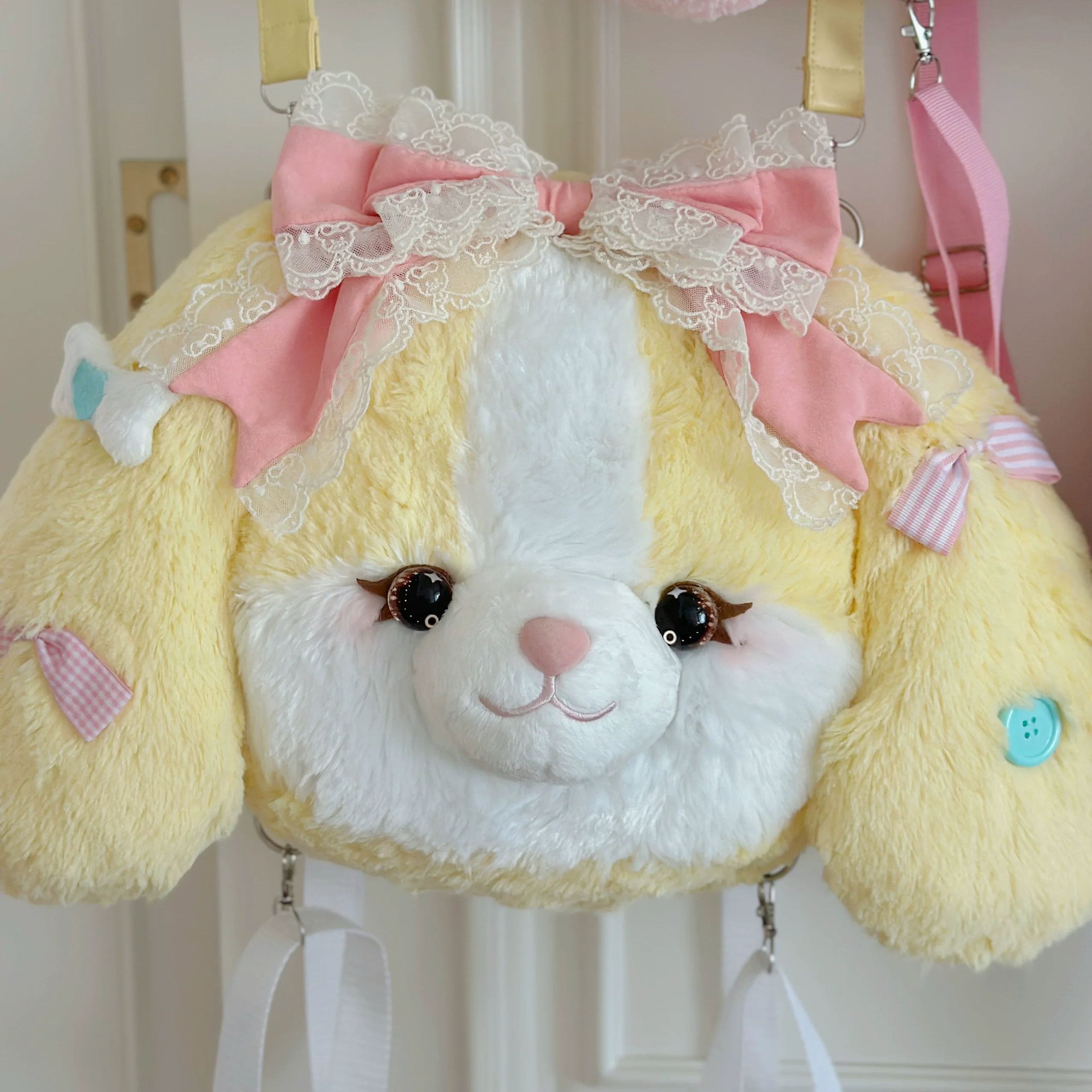 Mango Dango - Pakcoco - Kawaii Lolita Bag, Plush Backpack - Image 13