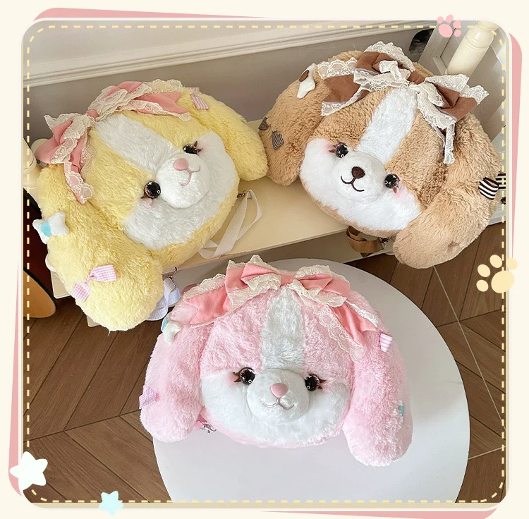 Mango Dango - Pakcoco - Kawaii Lolita Bag, Plush Backpack - Image 16