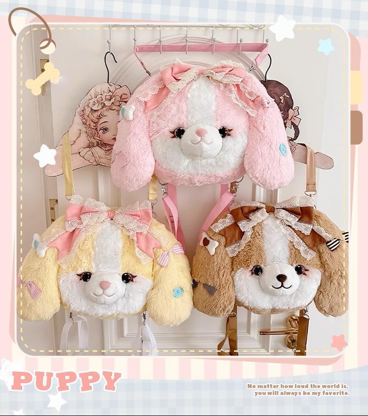 Mango Dango - Pakcoco - Kawaii Lolita Bag, Plush Backpack - Image 17