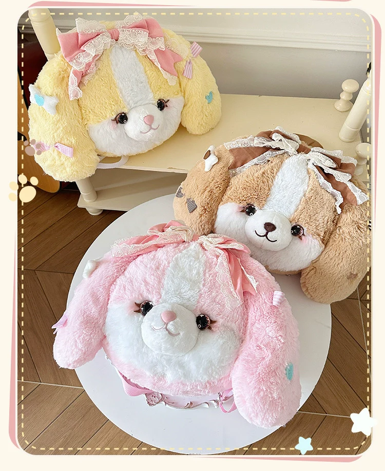 Mango Dango - Pakcoco - Kawaii Lolita Bag, Plush Backpack - Image 2