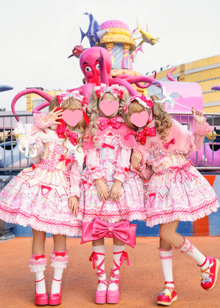 Kawaii Lolita Cape Winter Lolita Shawl Daily - Image 25
