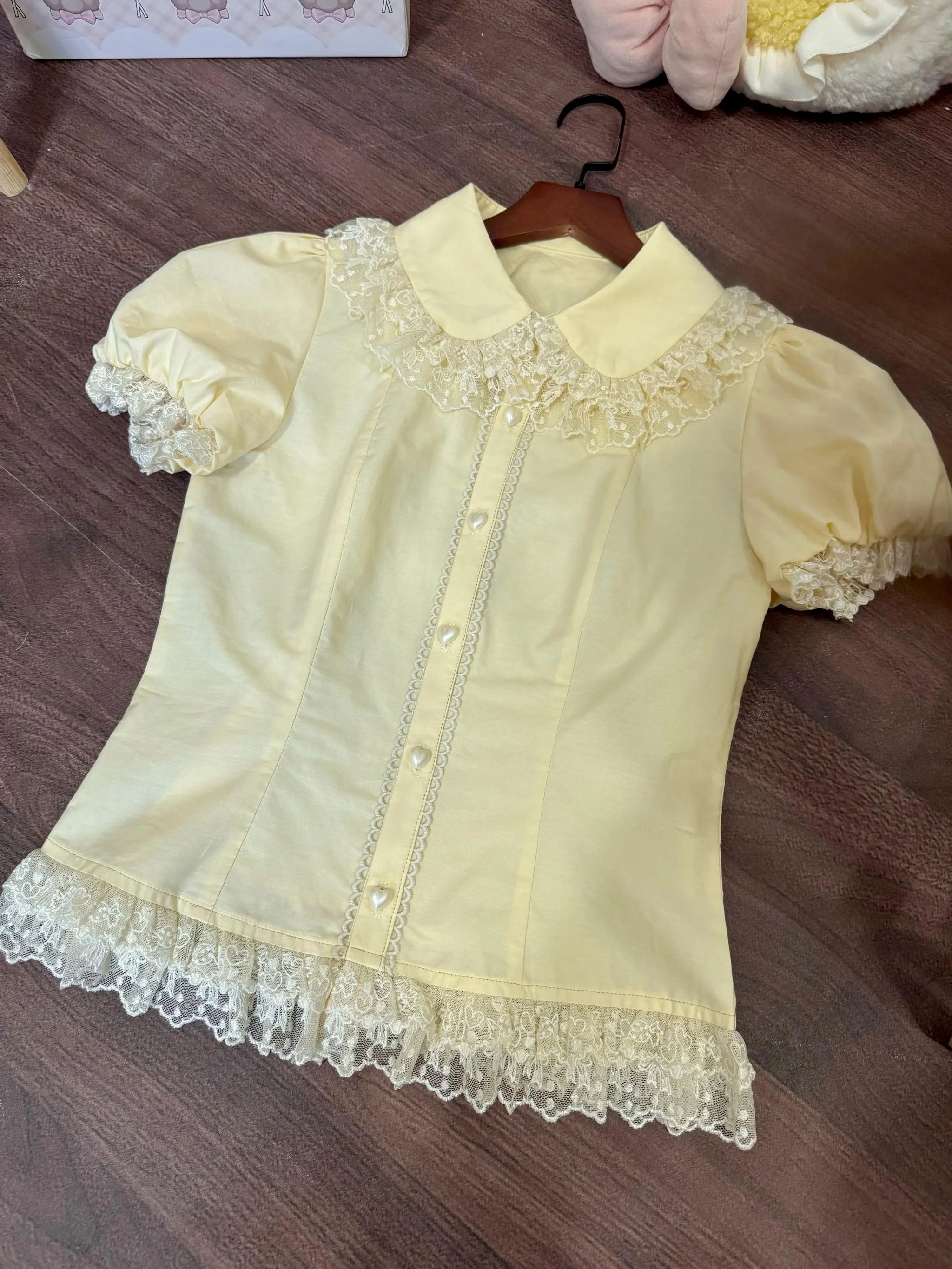Showa Dessert Showcase - Kawaii Lolita Dress Suit Pudding-Inspired JSK/Salopette - Image 40