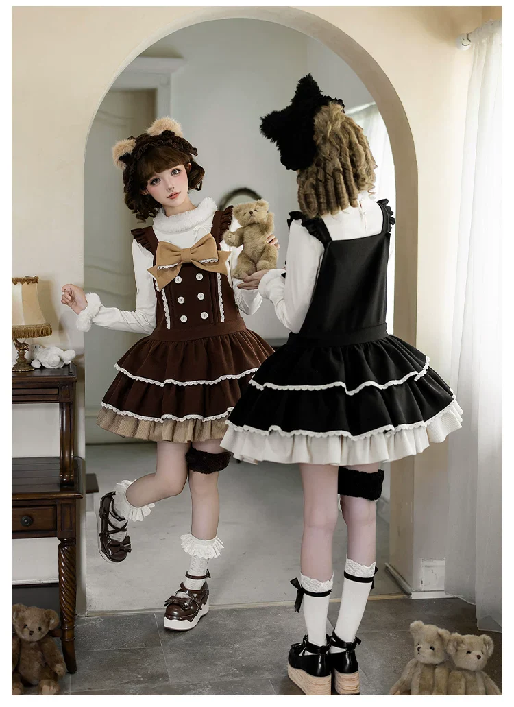 Snowlight of Tokamachi - Kawaii Lolita JSK, Animal Ear Headband - Image 14