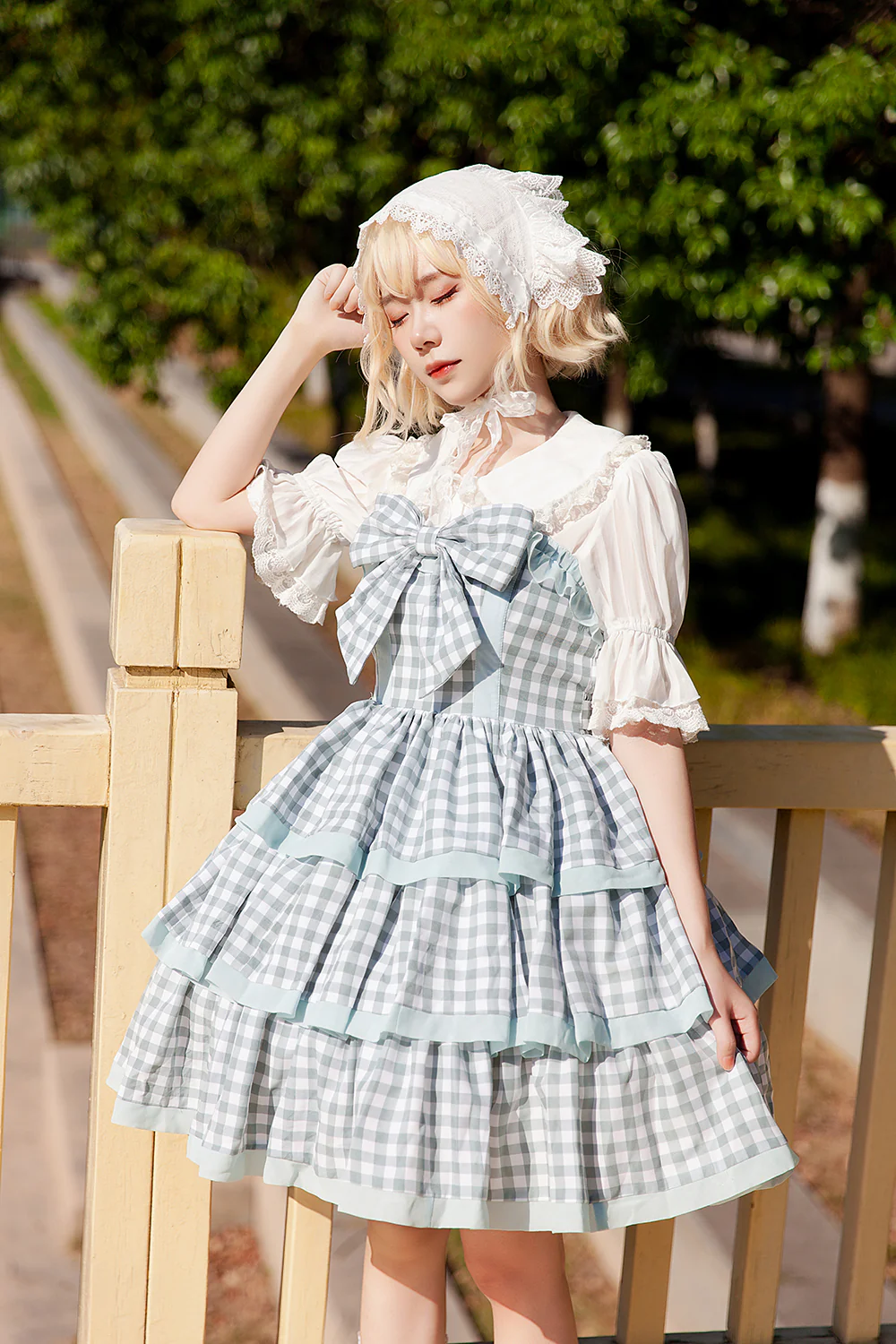 Cloth Cat - Kawaii Lolita JSK Multi-Color Tiered Ruffles Dress - Image 28