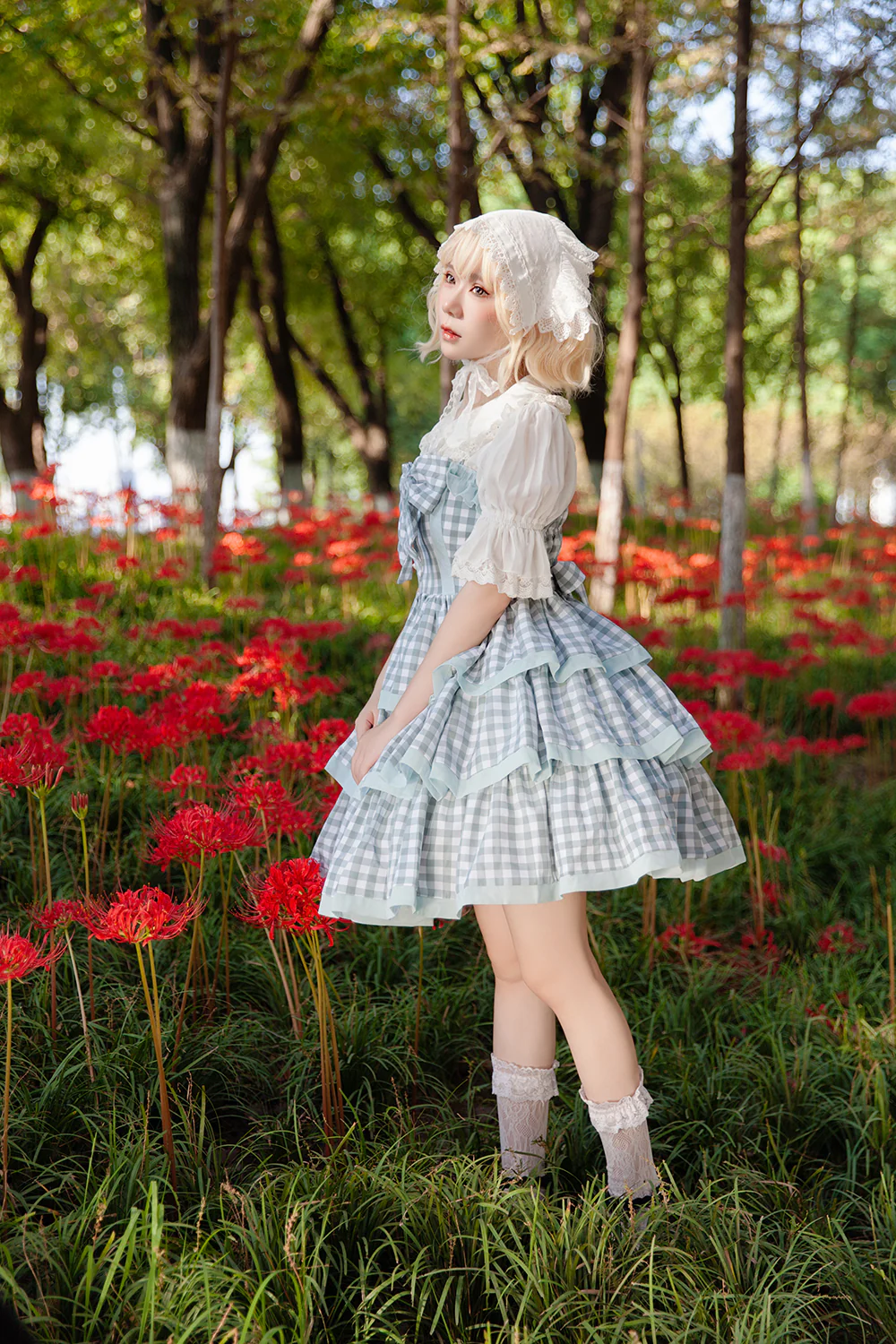 Cloth Cat - Kawaii Lolita JSK Multi-Color Tiered Ruffles Dress - Image 31