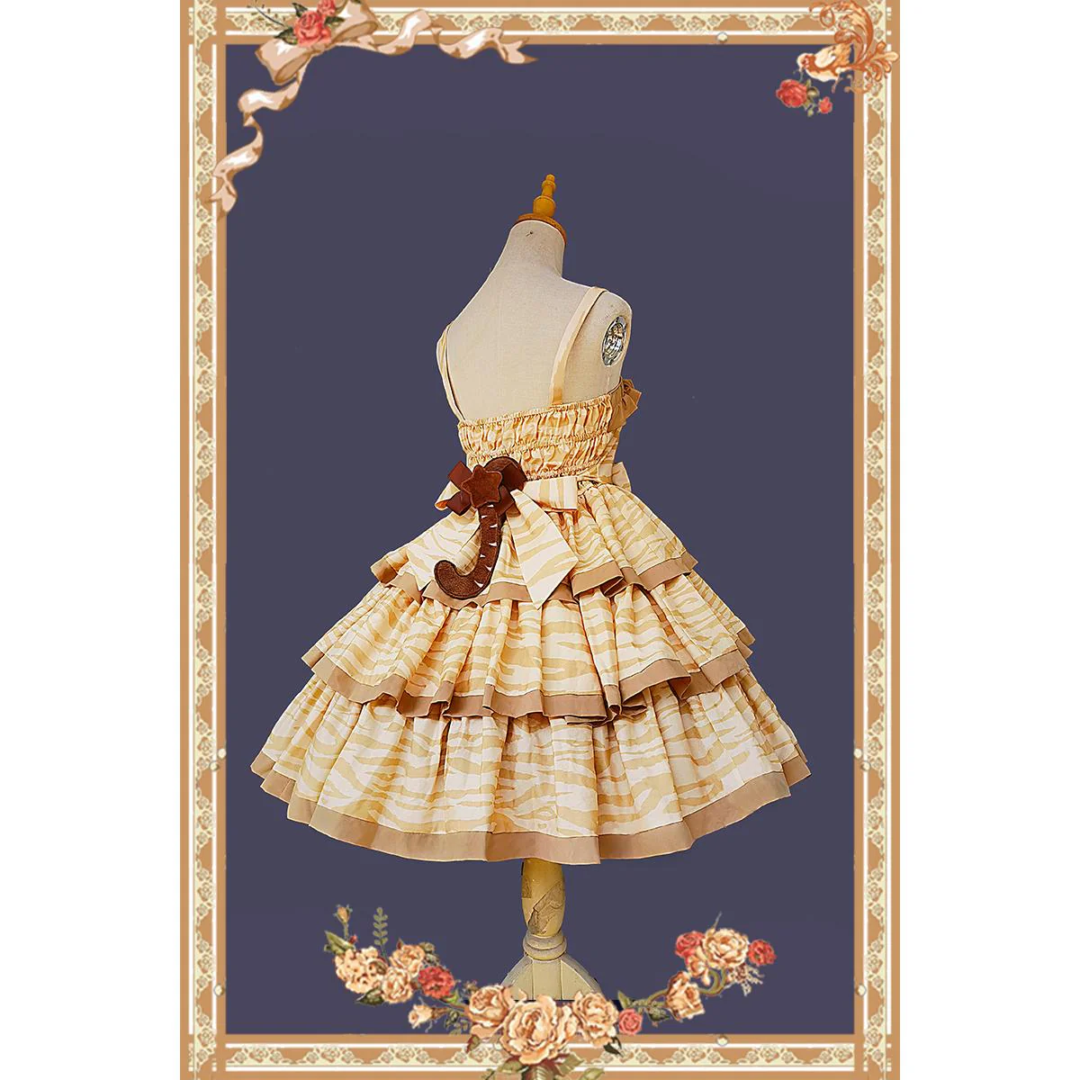 Cloth Cat - Kawaii Lolita JSK Multi-Color Tiered Ruffles Dress - Image 35