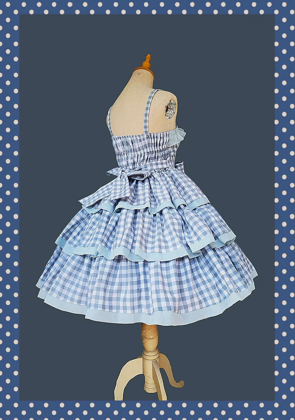 Cloth Cat - Kawaii Lolita JSK Multi-Color Tiered Ruffles Dress - Image 39