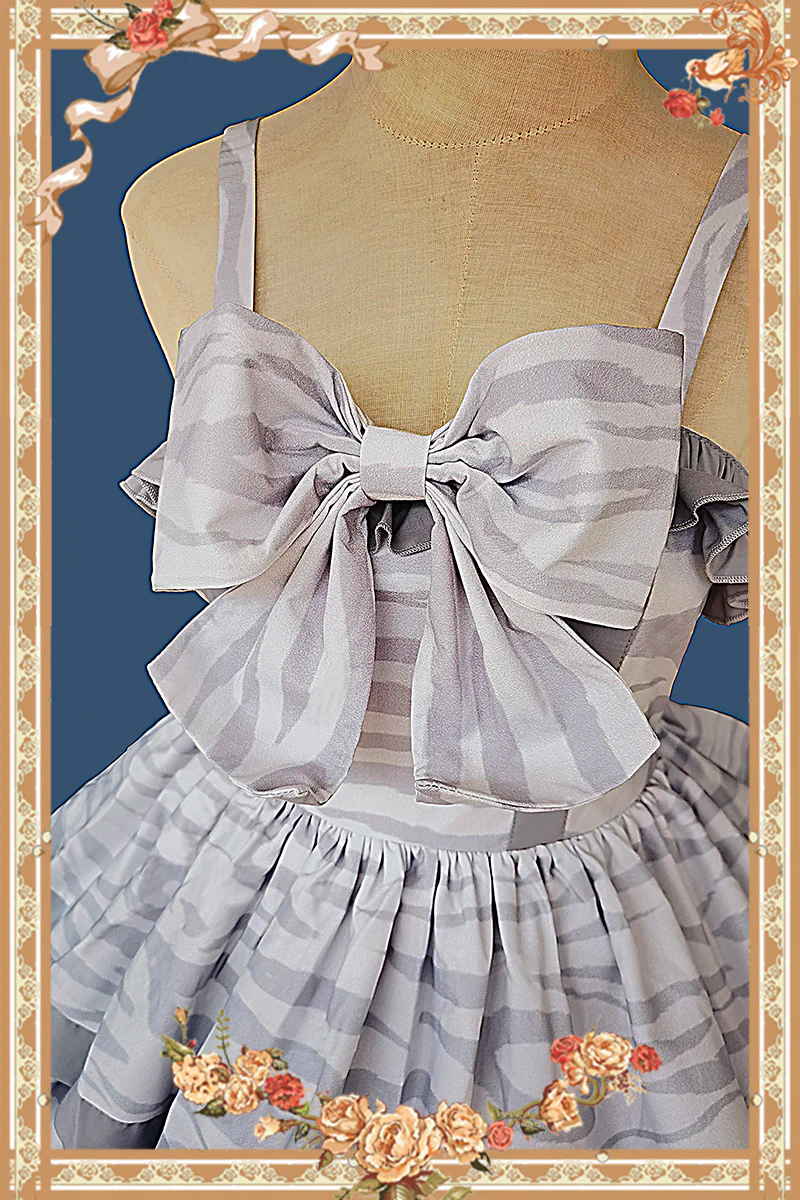 Cloth Cat - Kawaii Lolita JSK Multi-Color Tiered Ruffles Dress - Image 43