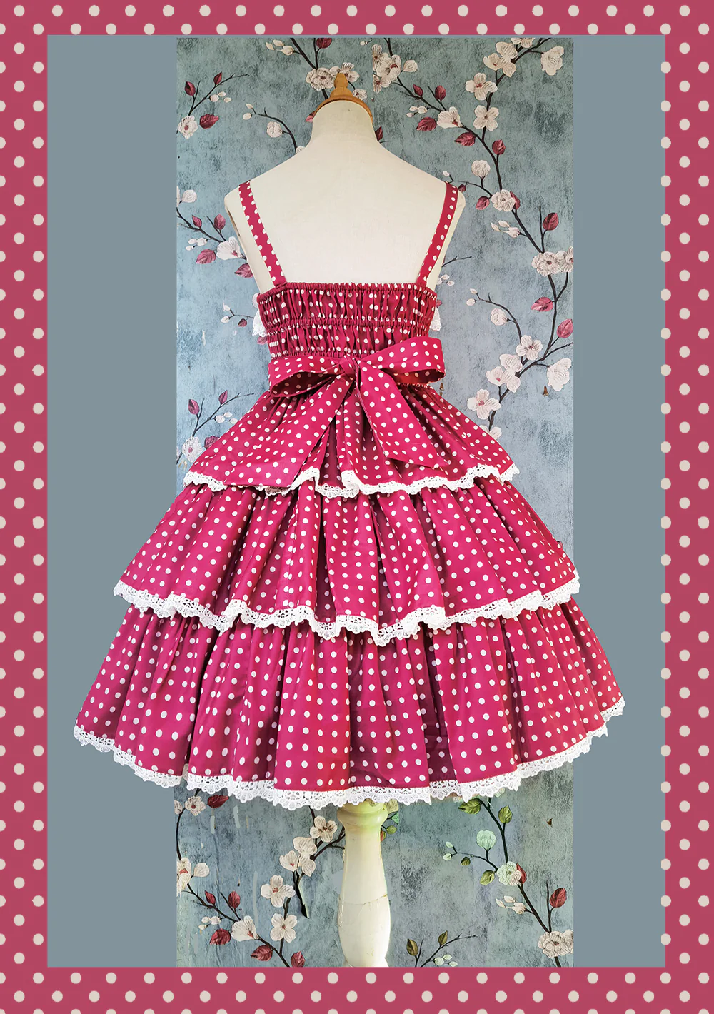 Cloth Cat - Kawaii Lolita JSK Multi-Color Tiered Ruffles Dress - Image 52