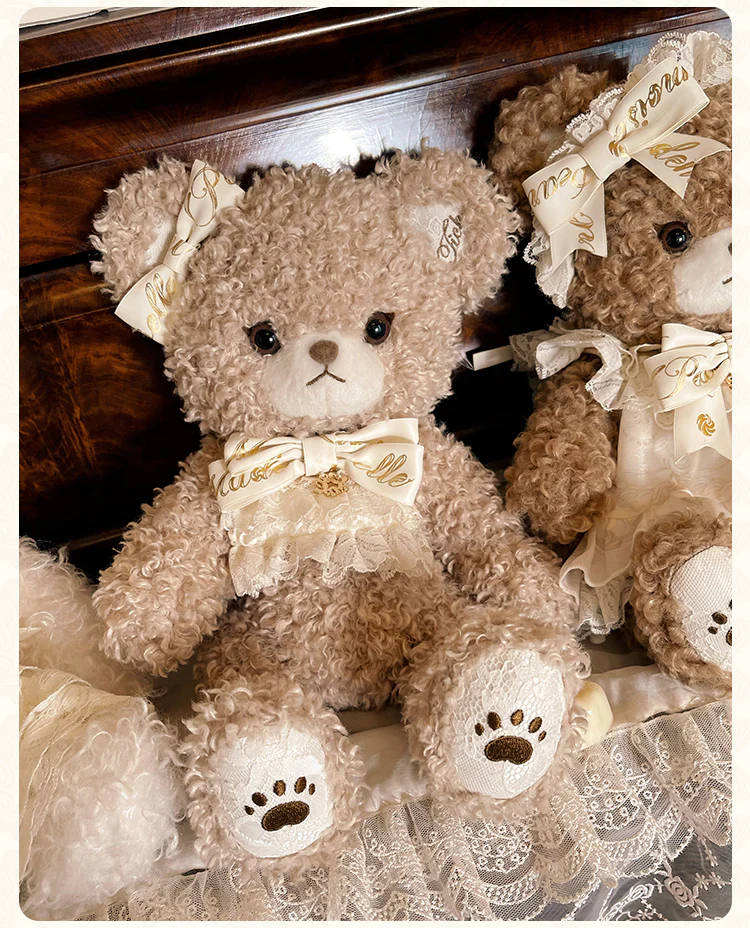 Pearl Doll Cabinet - Kawaii Lolita Plush Doll Bag with Outfit - Image 3