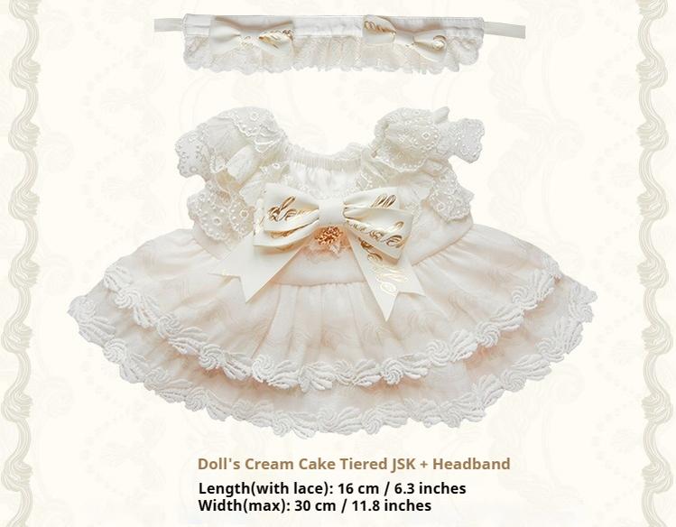 Pearl Doll Cabinet - Kawaii Lolita Plush Doll Bag with Outfit - Image 34