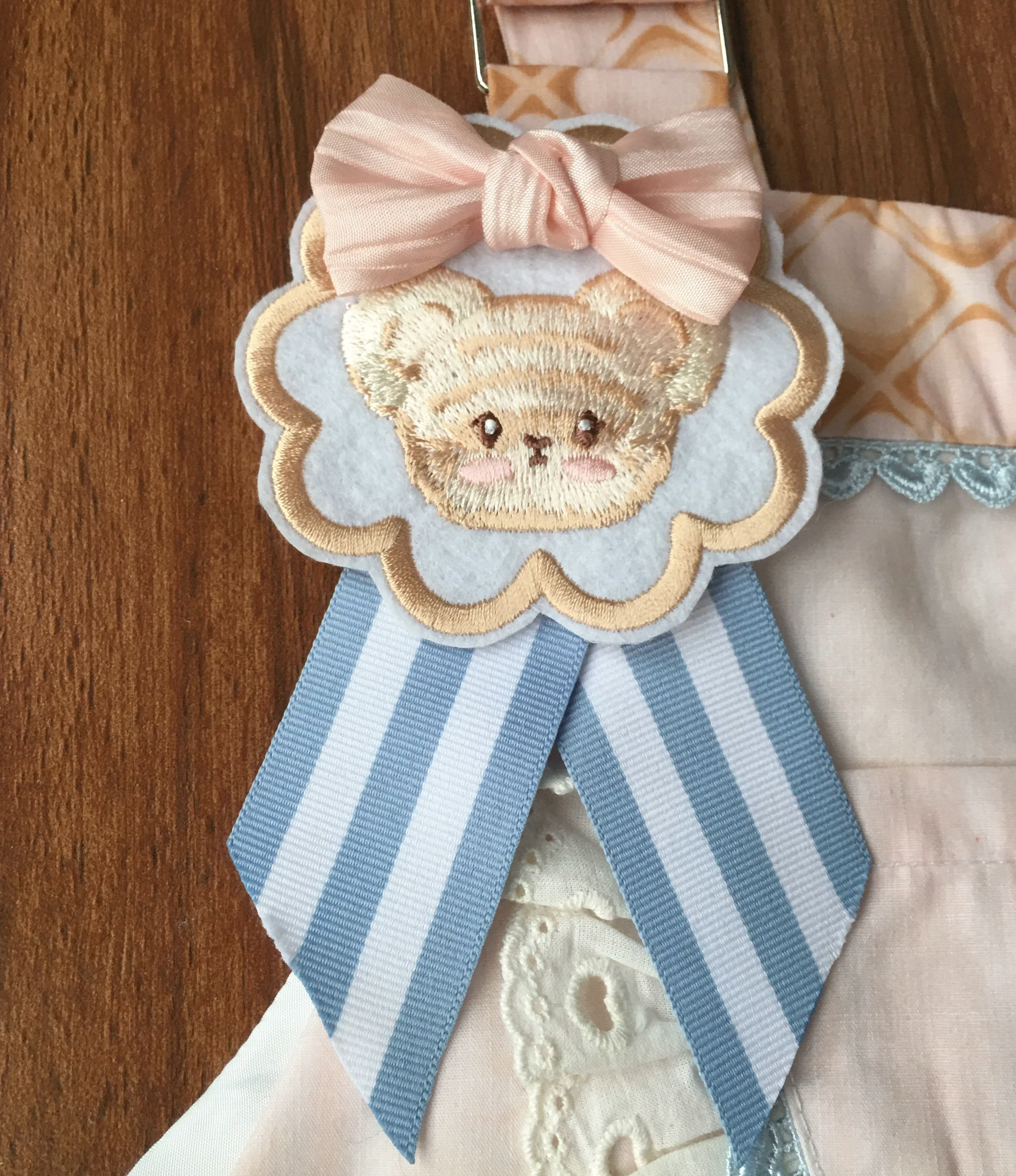 Little Bear Bonny - Kawaii Lolita Salopette, Bear & Dessert Print - Image 22