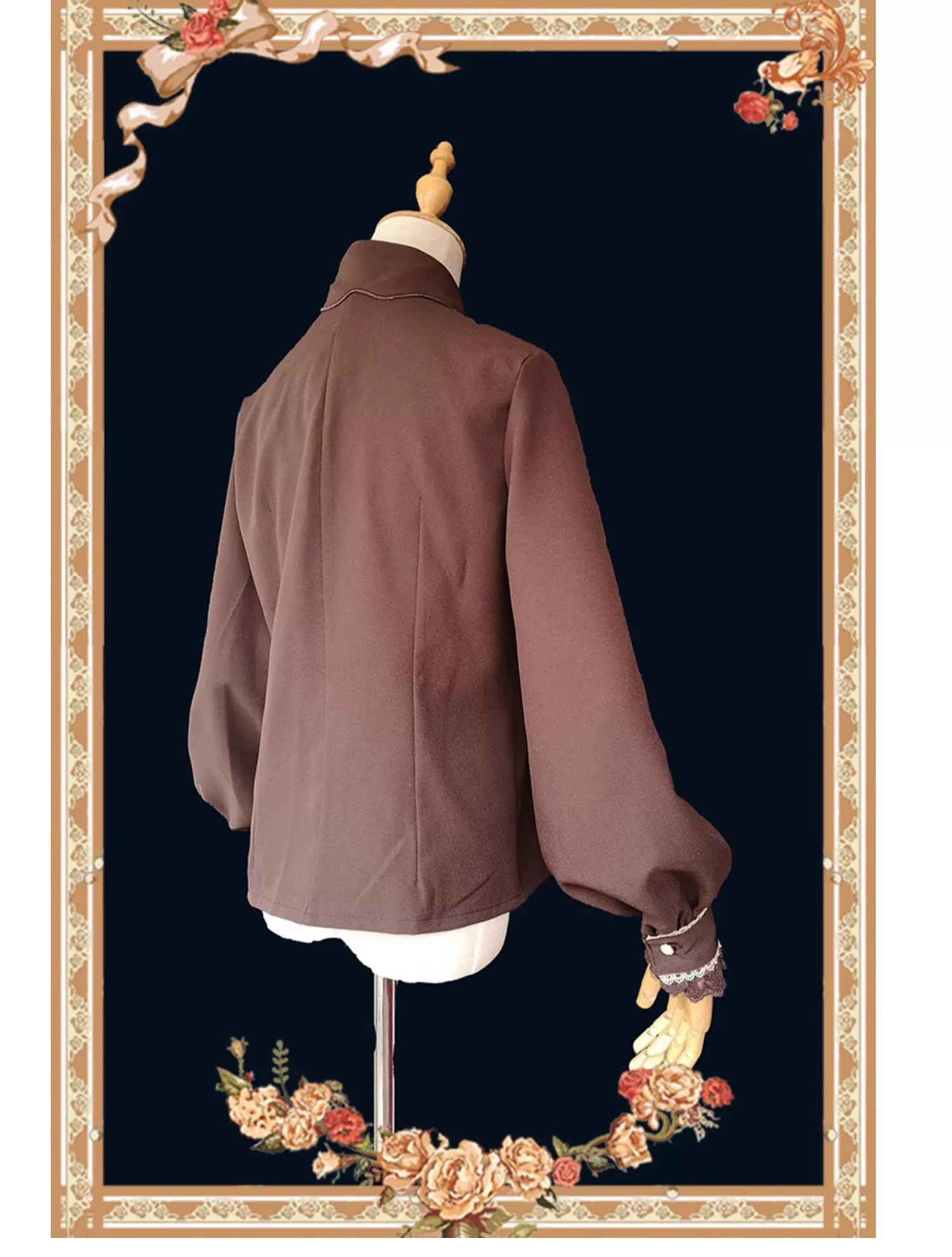 Chocolate Carousel - Kawaii Lolita Salopette Dress Set - Image 10
