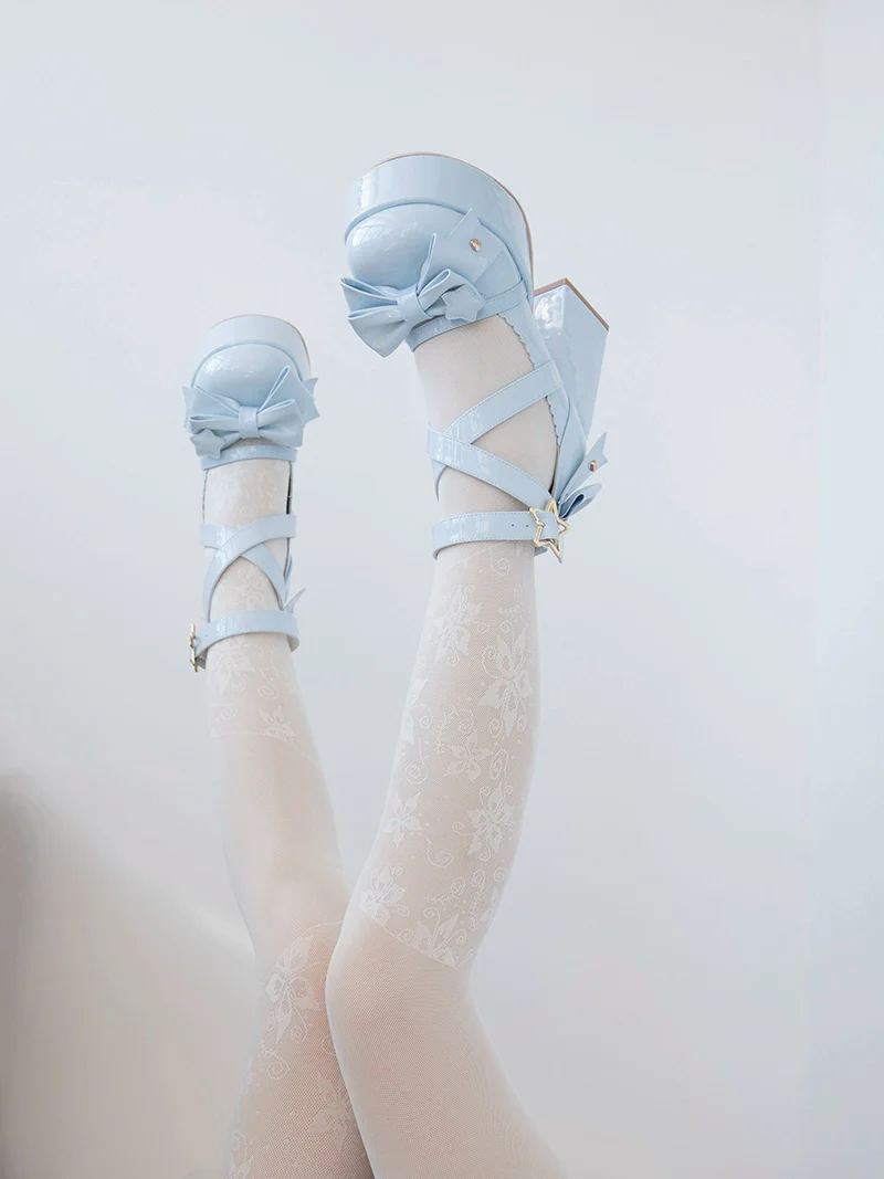 Beauty Bunny - Star Prayer - Kawaii Lolita Shoes Round Toe Summer Heels - Image 13