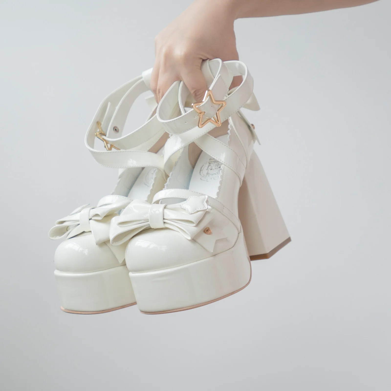 Beauty Bunny - Star Prayer - Kawaii Lolita Shoes Round Toe Summer Heels - Image 14