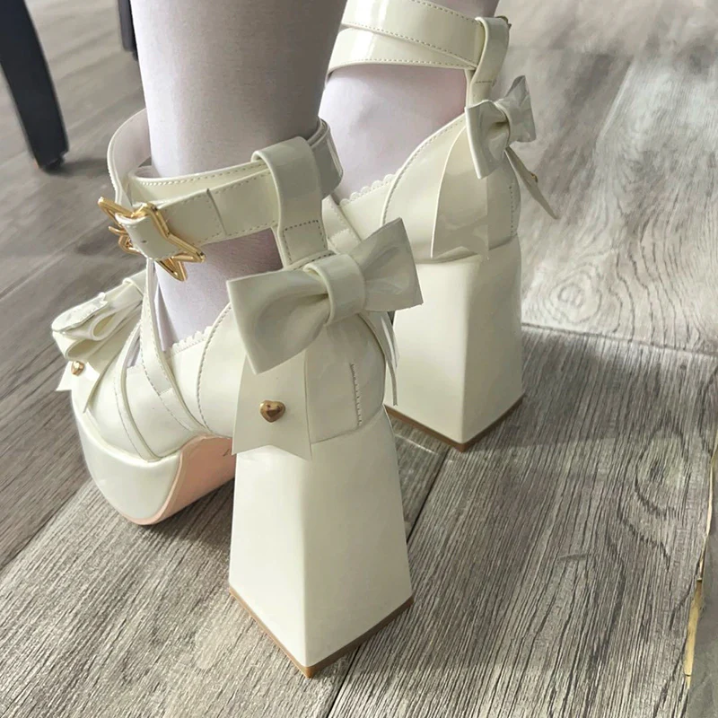 Beauty Bunny - Star Prayer - Kawaii Lolita Shoes Round Toe Summer Heels - Image 21