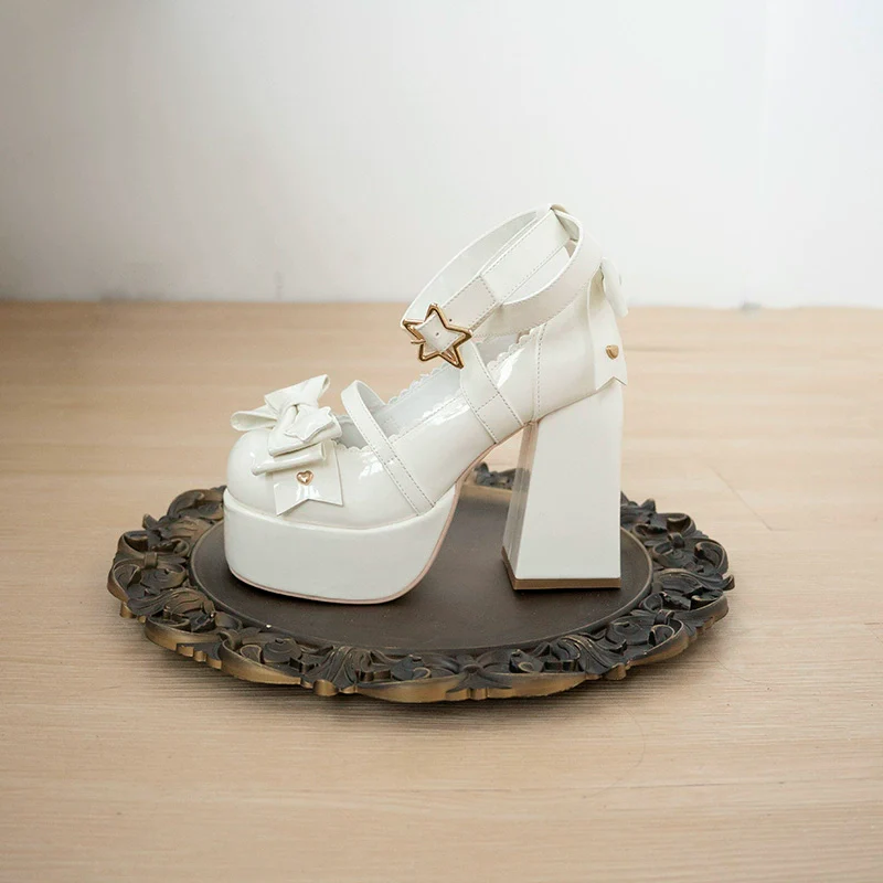 Beauty Bunny - Star Prayer - Kawaii Lolita Shoes Round Toe Summer Heels - Image 24