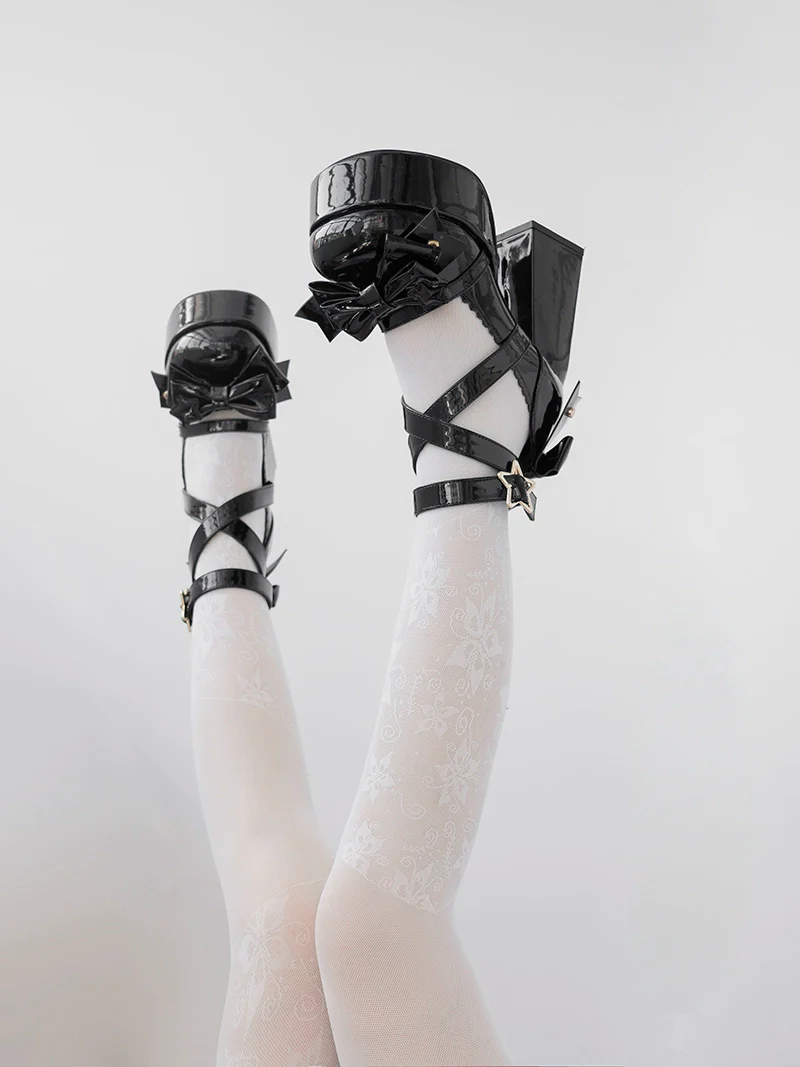 Beauty Bunny - Star Prayer - Kawaii Lolita Shoes Round Toe Summer Heels - Image 36